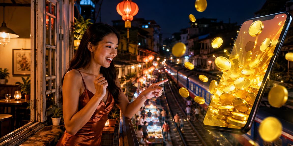 Người dùng trải nghiệm khuyến mãi cá cược trên thiết bị di động tại Hà Nội